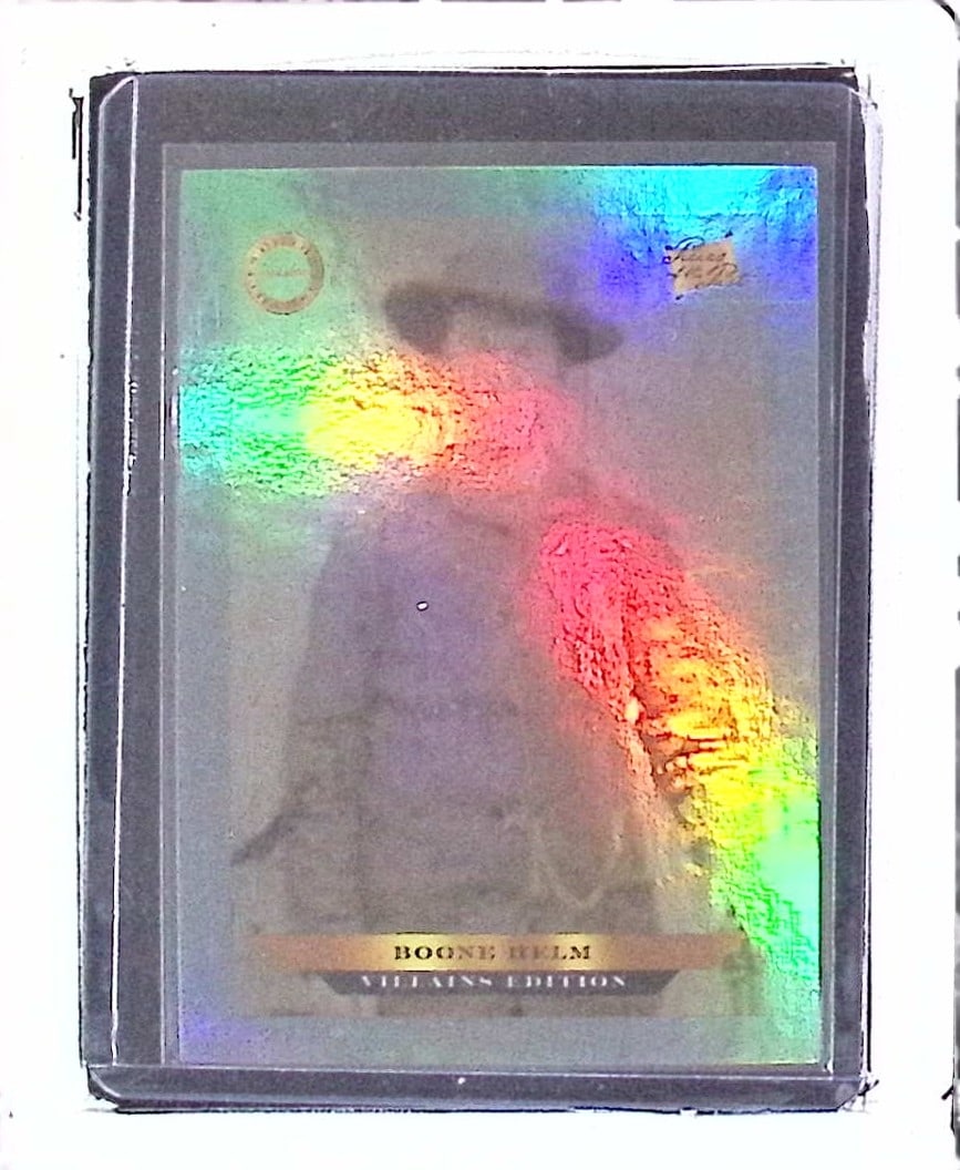 Boone Helm Refractor Gunfighter Serial Killer Pieces of the Past 2025 Super Products #B-447: Boone Helm Refractor Gunfighter Serial Killer Pieces of the Past 2025 Super Products #B-447