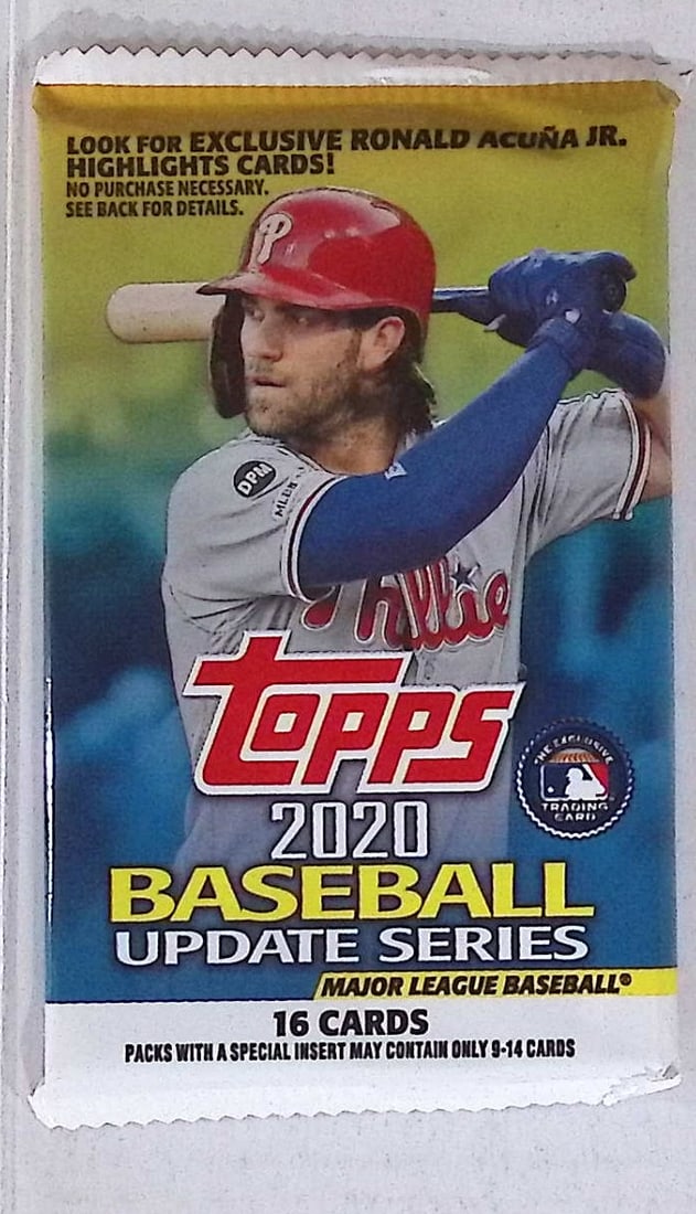 2020 Topps Baseball Update Series MEGA BOX PACK Baseball Cards Sports Cards (1 of 1)