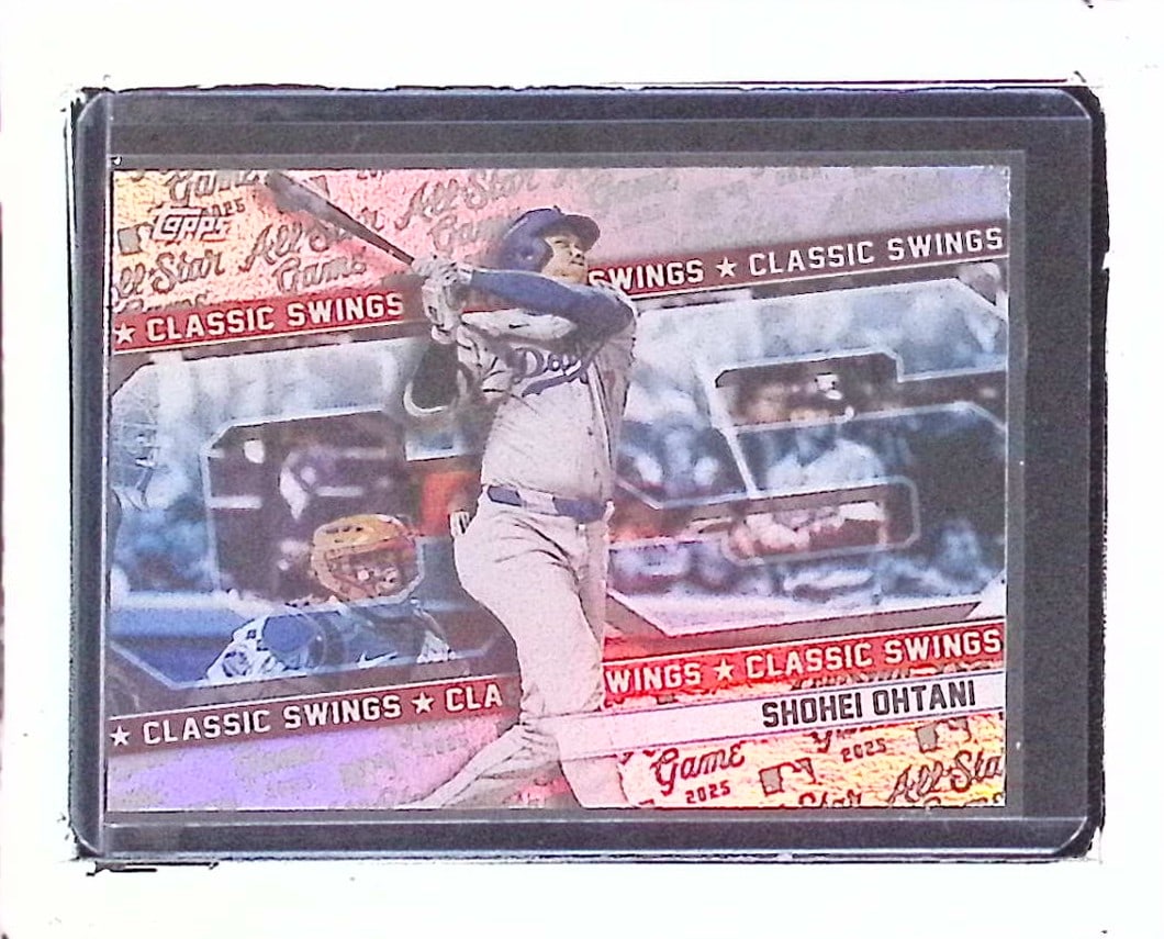 Shohei Ohtani Classic Swing Holo Foilboard Insert 2025 Topps All-Star Game #CS-17: Topps Baseball MLB Trading & Sports Cards, Sports Cards for Sale Near Me, World Series & Hall of Fame Players Memorabilia, Refractors, X-Fractors, Numbered, SP, SSP, Valuable Auction Memorabilia Lots 