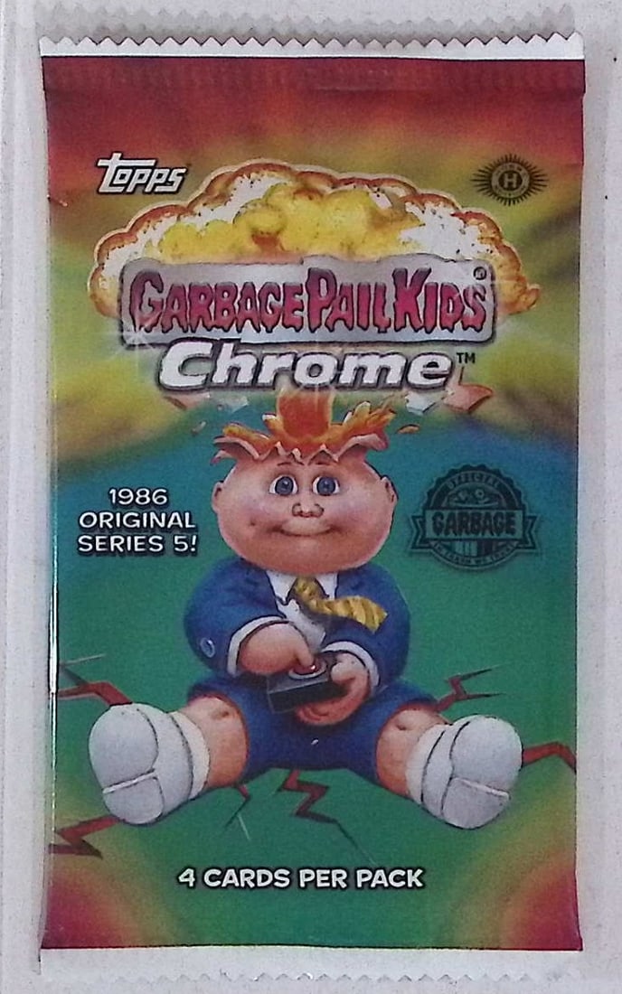 2022 Gargage Pail Kids Chrome Hobby Box Pack 1986 Origianal Series 5! Trading Cards: Numbered Cards, Wave Parallels, Topps Trading Cards Sold on Line, Auction Lots for sale on line, Trading Card Stickers