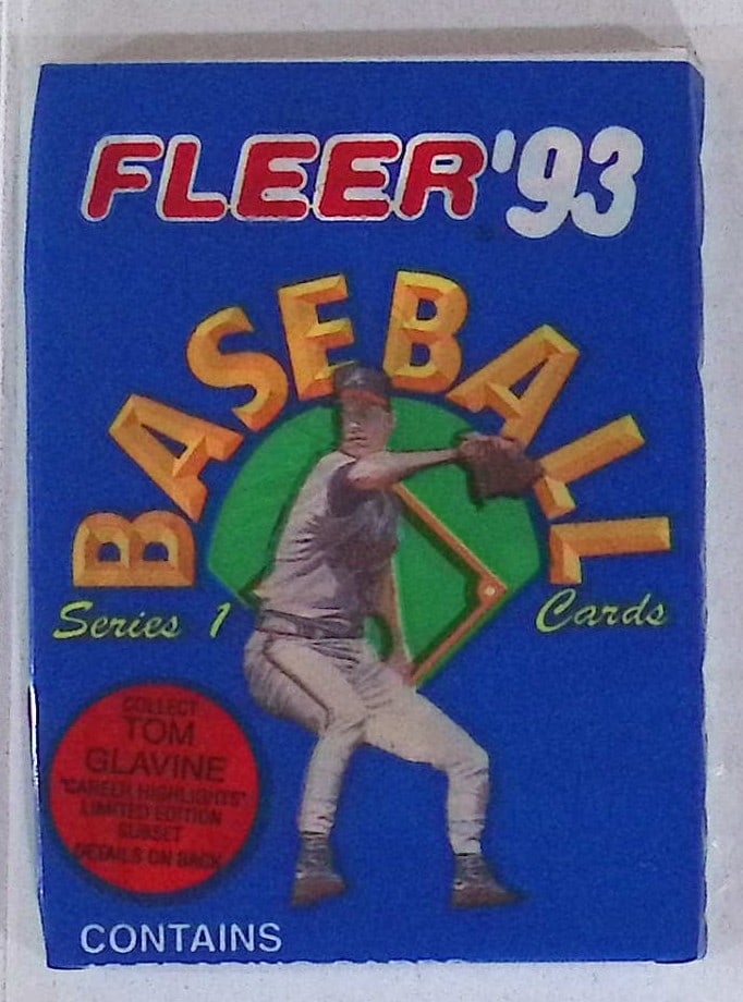 1993 Fleer Series 1 Baseball Vintage Baseball Card Retail Box Pack, MLB Trading Cards: Fleer Vintage Baseball MLB Trading & Sports Cards, World Series & Hall of Fame Players, Old Sports Cards for Sale Near Me, Valuable Auction Memorabilia Lots For Sale On Line, Tony Gwynn, Rickey Hender