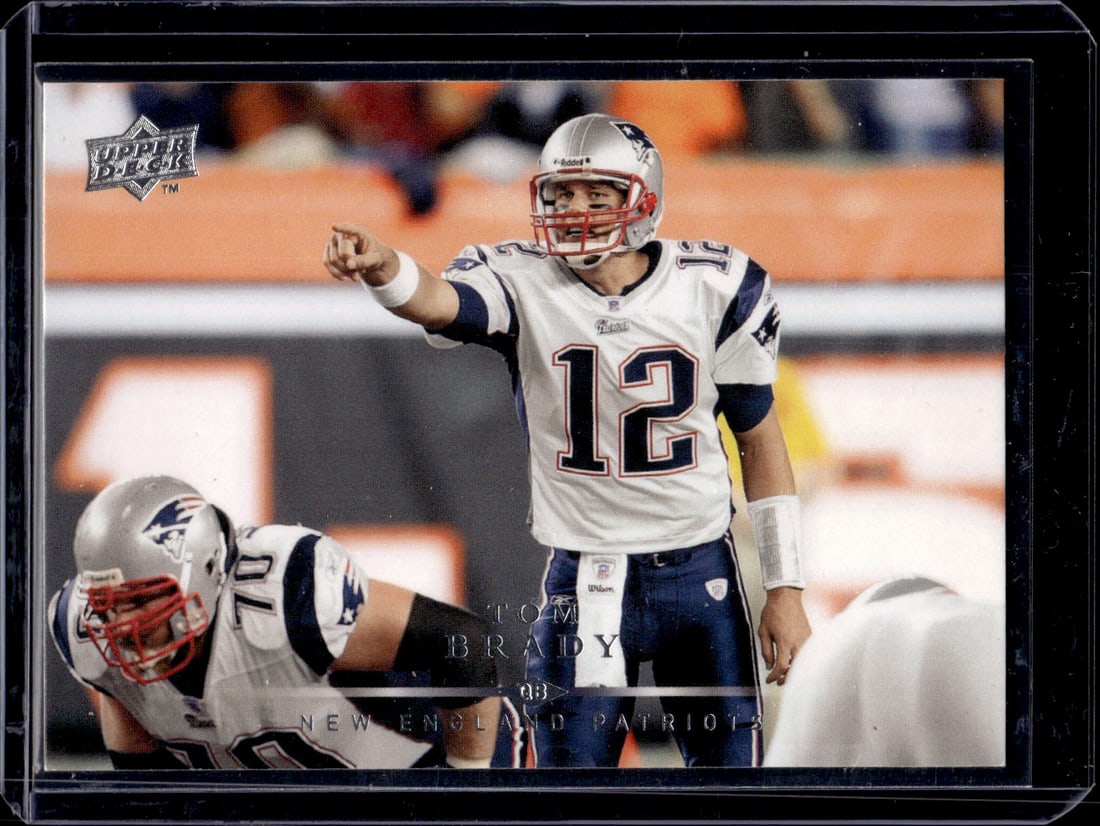 Tom Brady 2008 Upper Deck #112 New England Patriots (1 of 2)