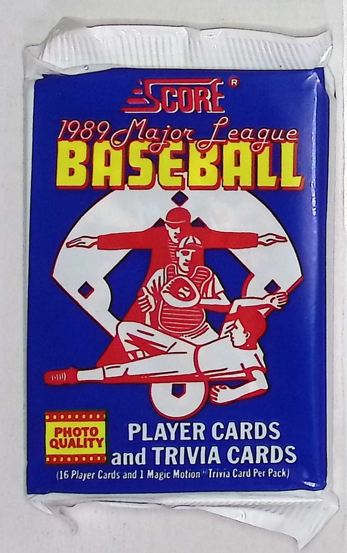 1989 Score Series 1 Vintage Baseball Card Factory Sealed Retail Box Wax Pack, Sports Cards (1 of 1)