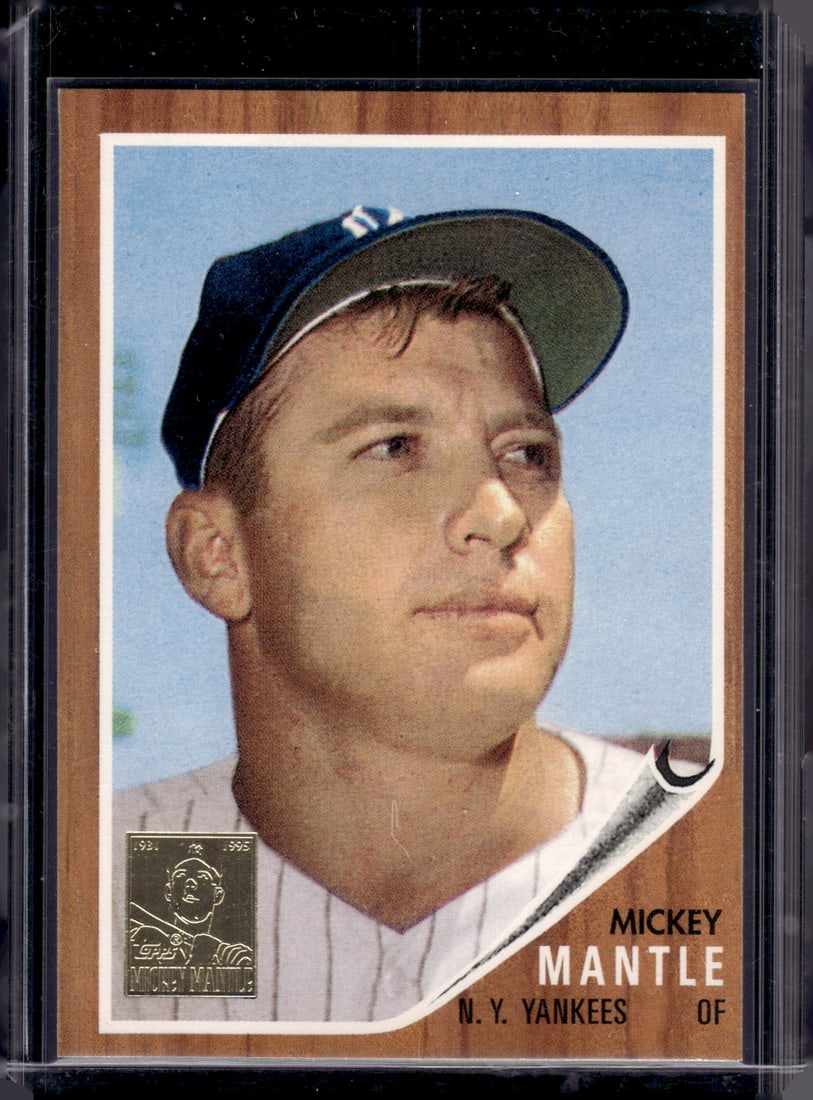 Mickey Mantle 1996 Topps Commemorative Set Reprint #12 New York Yankees (1 of 2)