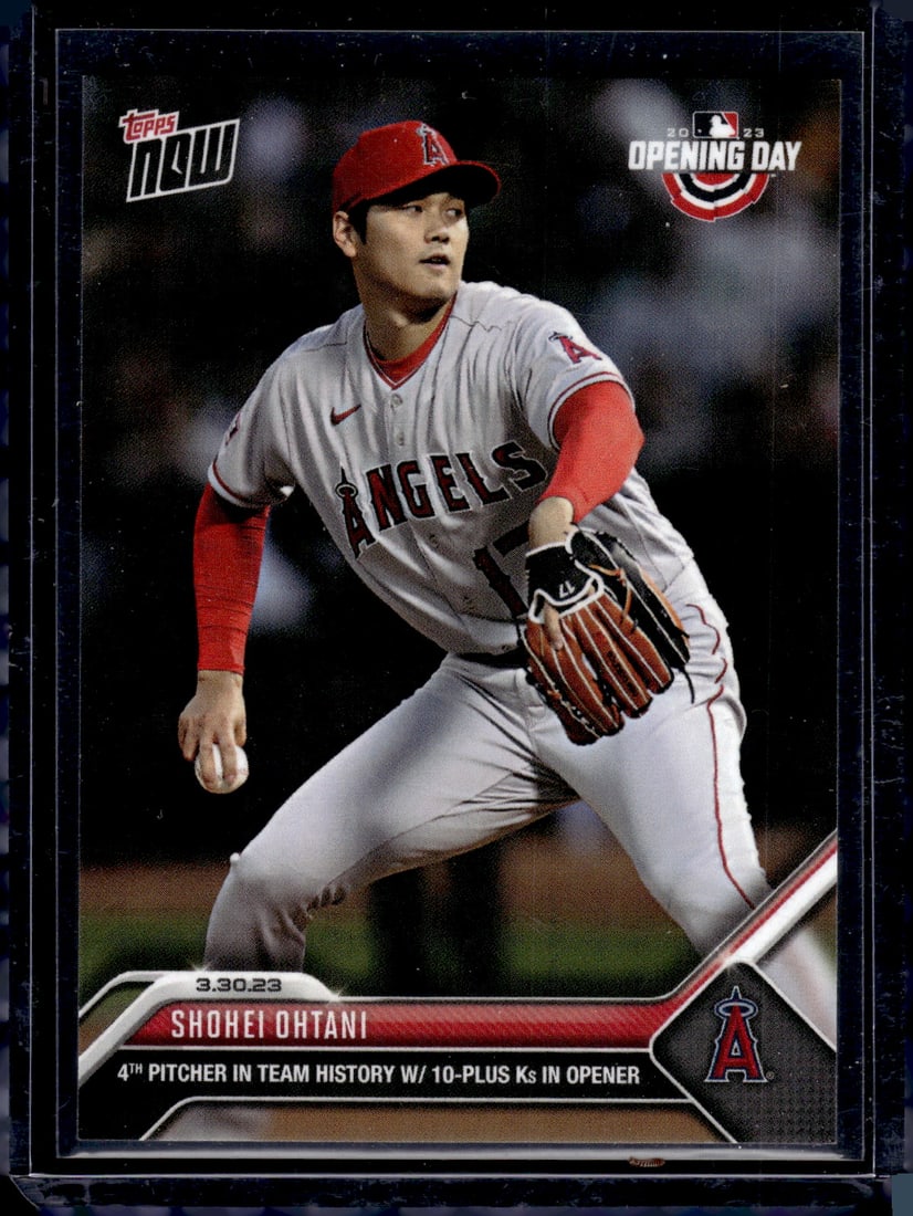 Shohei Ohtani 2023 Topps Now #11 Angels, Dodgers (1 of 2)