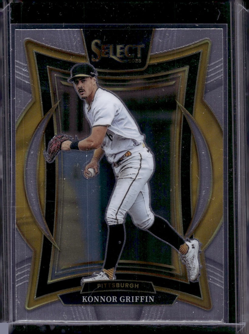 Konnor Griffin 2025 Panini Select #78 Pittsburgh Pirates: Panini Baseball MLB Trading & Sports Cards, Sports Cards for Sale Near Me, Prizm, Mosaic, Select, SP, SSP, Auction Memorabilia Lots for Sale On Line, World Series & Hall of Fame Players