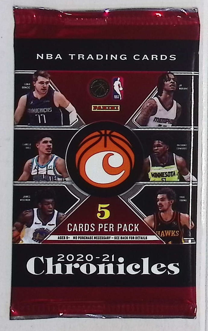 2020-21 Panini Chronicles Basketball Cards Hanger Value Pack Sports Cards (1 of 1)