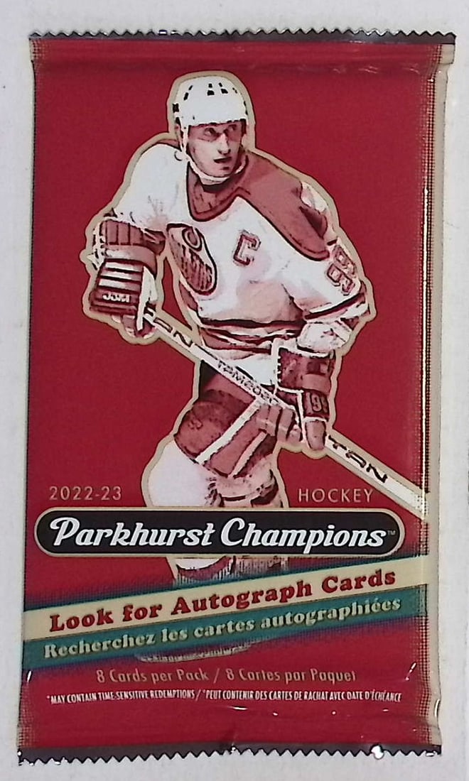 2022 Upper Deck Parkhurst Champions Hockey Blaster Box Pack: Upper Deck Hockey NHL Trading & Sports Cards, Sports Cards for Sale Near Mr, Auction Memorabilia Lots For Sale on Line, Base Retro Variation Cards NHL Trading Cards Stanley Cup Connor McDavid Alex Ove