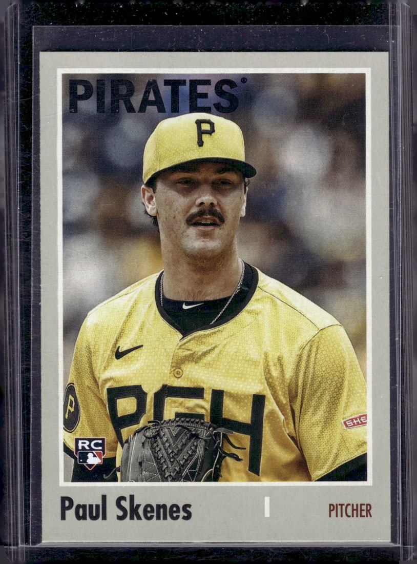 Paul Skenes Rookie Card 2024 Topps Archives #200 Pittsburgh Pirates (1 of 2)