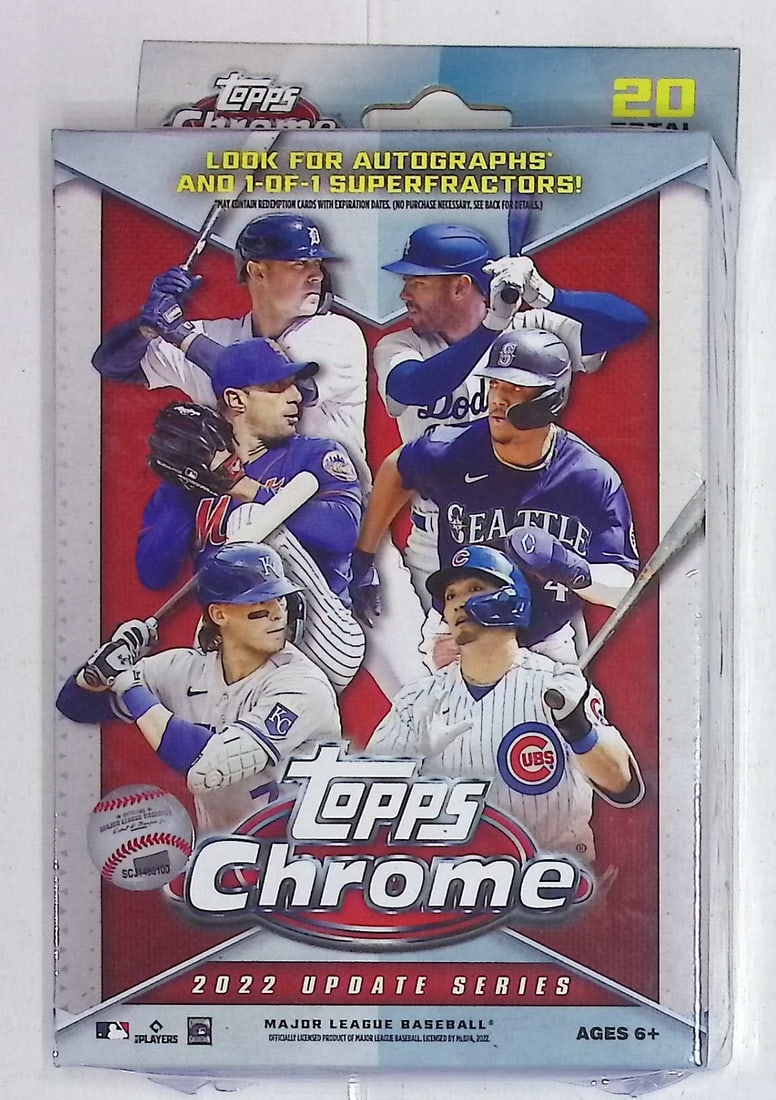 2022 Topps CHROME UPDATE SERIES Baseball HANGER BOX Sports Cards, MLB Trading Cards, Shohei Ohtani (1 of 1)