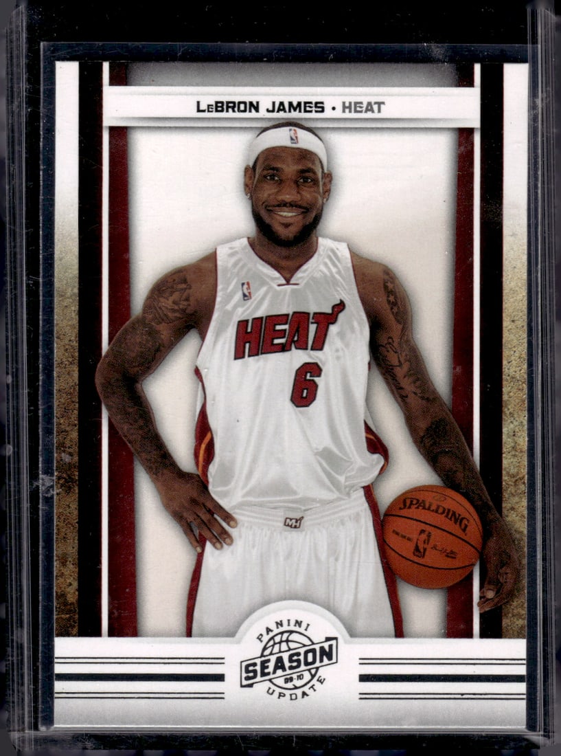 LeBron James 2010-11 Panini Season Update #168 Miami Heat (1 of 2)