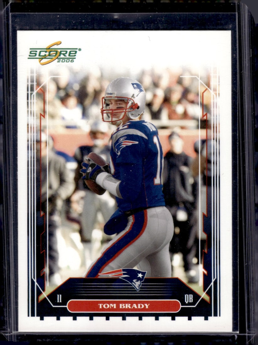 Tom Brady 2006 Score #162 New England Patriots (1 of 2)