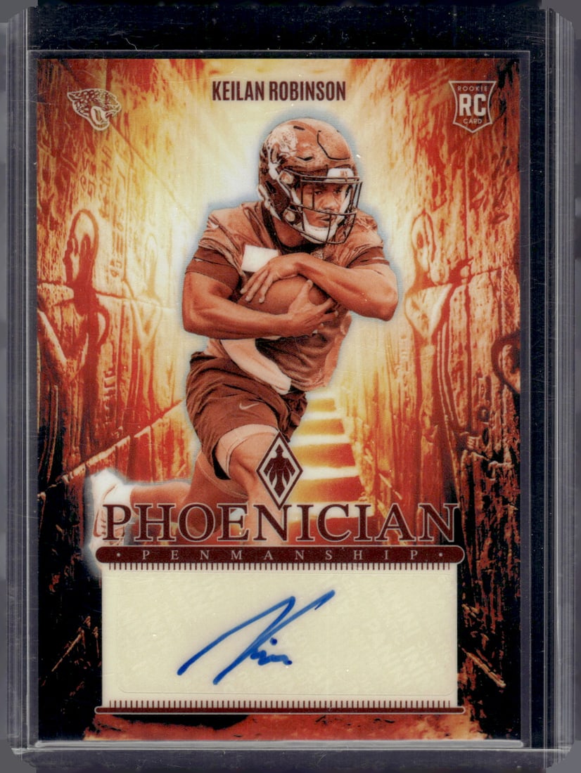 Keilan Robinson Rookie Auto Phoenician 2024 Panini Phoenix #PRP-KRN Jaguars (1 of 2)