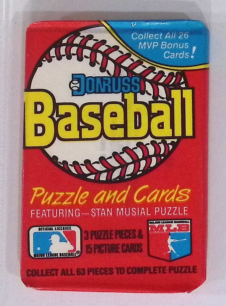 1988 Donruss Vintage Baseball Card Factory Sealed Retail Box Wax Pack, Sports Card: Vintage Valuable Donruss Baseball MLB Trading & Sports Cards, Robin Yount, George Brett, Rickey Henderson, Nolan Ryan, Old Sports Cards for Sale Near Me, World Series & hall of Fame Players, Auction M