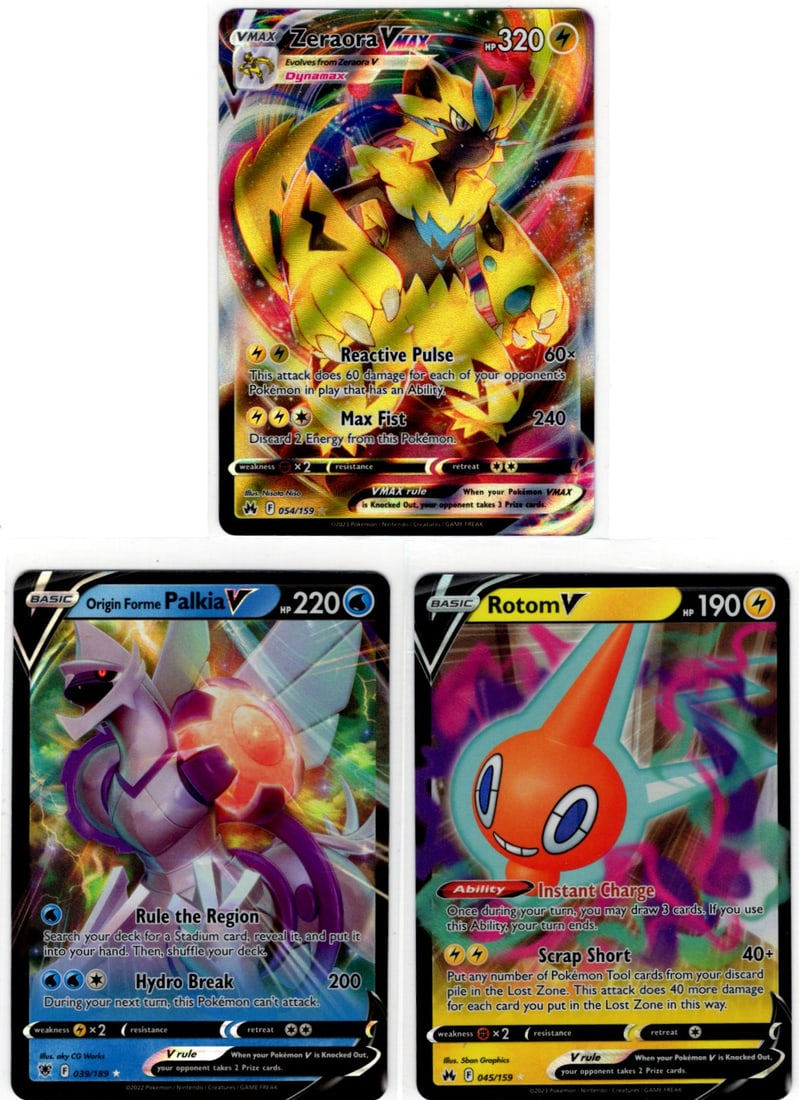 Lot of 3 Sword & Shield Era Pokemon Cards. All Different, See Pictures (1 of 2)