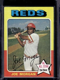 Joe Morgan 1975 Topps #180 Cincinnati Reds Vintage Baseball Card