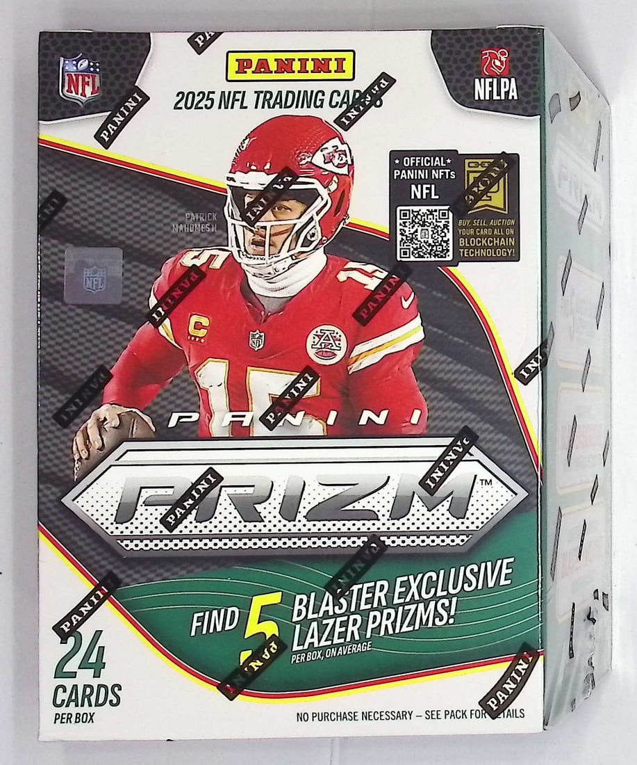 2025 Panini Prizm Football BLASTER BOX - Jaxson Dart, Cam Skattebo, Travis Hunter, Emeka Egbuka: Panini Rookie Football NFL Trading & Sports Cards, Rookie Cards in This Set are Jayden Daniels, Bo Nix, Drake Maye, Marvin Harrison, Jr, JJ McCarthy, Football & Sports Cards for Sale Near Me, Silver,