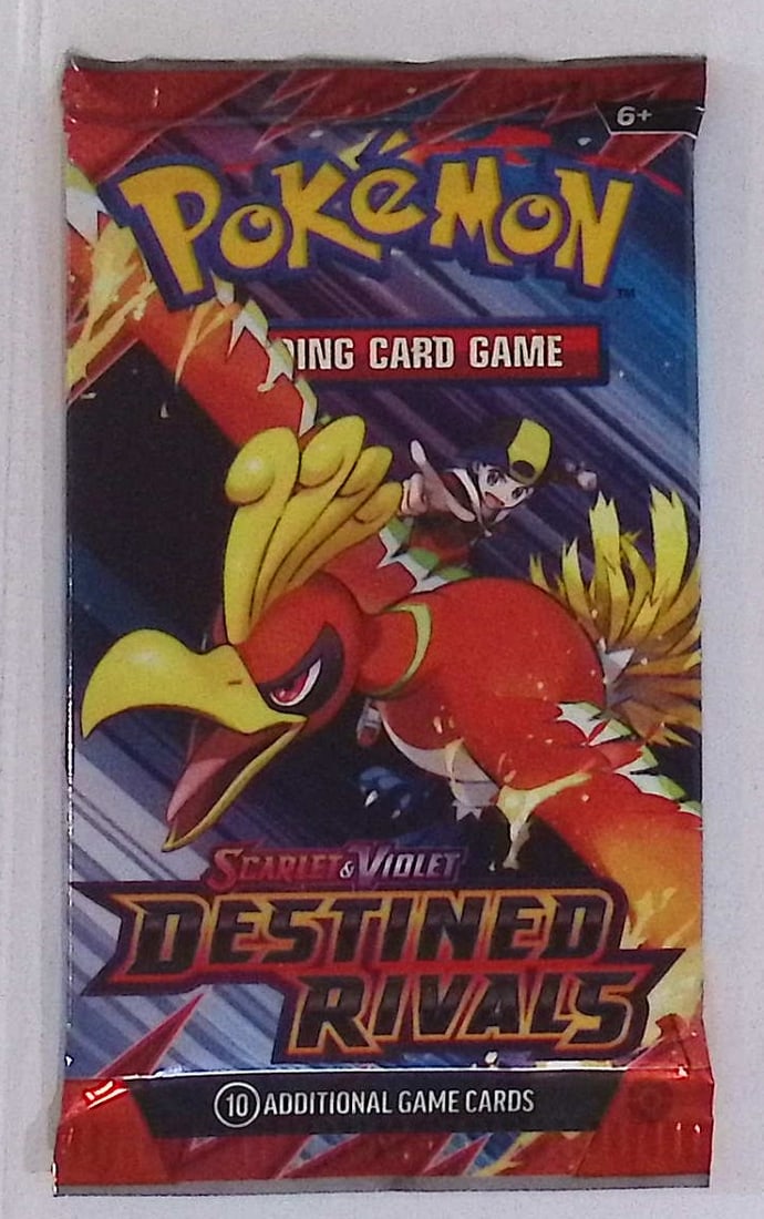 2024 Pokemon Scarlet & Violet Destined Rivals 10 Card Booster Pack Charizard: Pokemon Trading Card Game Cards, Charizard, Pikachu, Mewto, EX, Referse Holo, Holo Rare Cards, Secret Rare Cards, Full Art Cards, Evee, 3 Stars Ultra Rare Cards, Double Rare, Illustration Rare, Specia