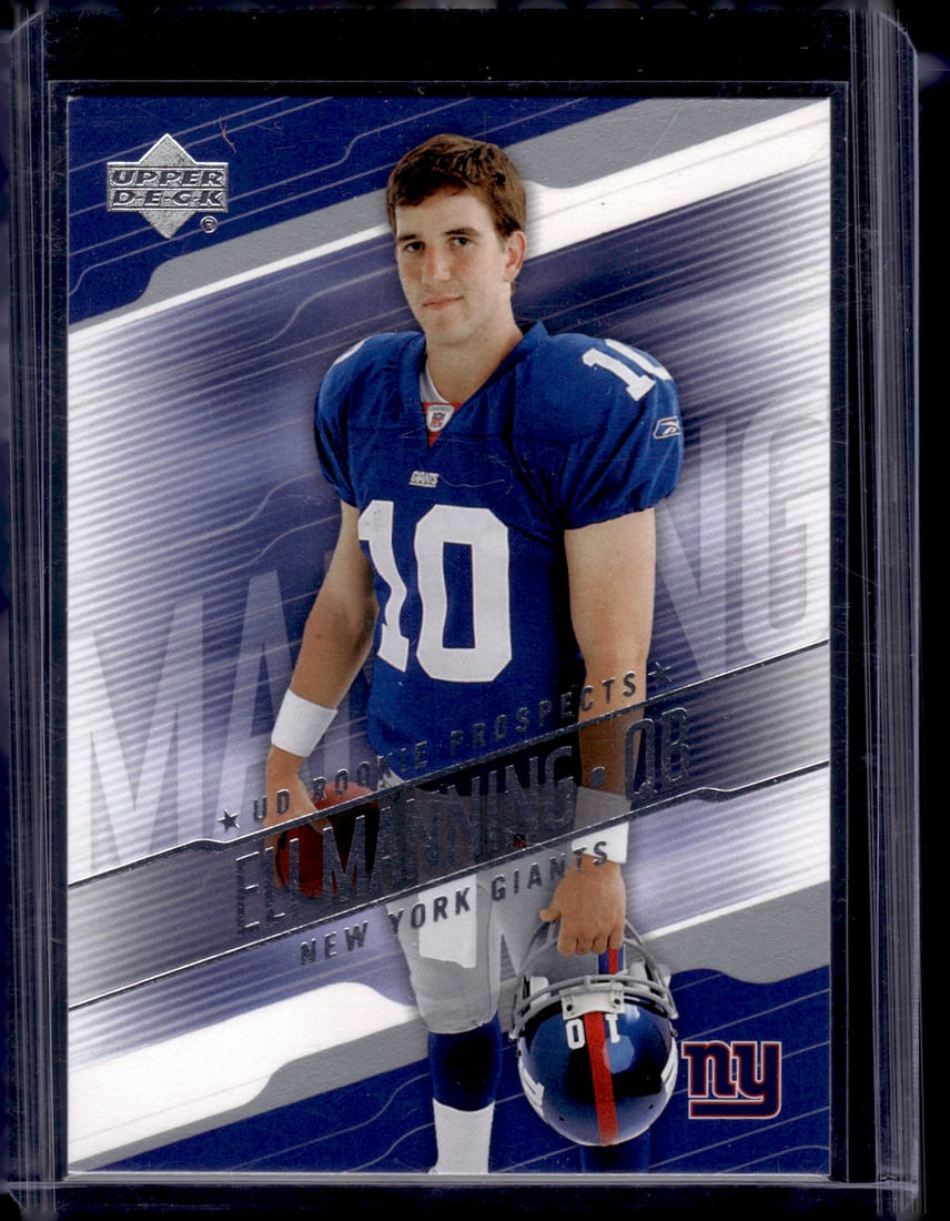 Eli Manning Rookie Card 2004 Upper Deck Rookie Prospects #RP-EM New York Giants (1 of 2)