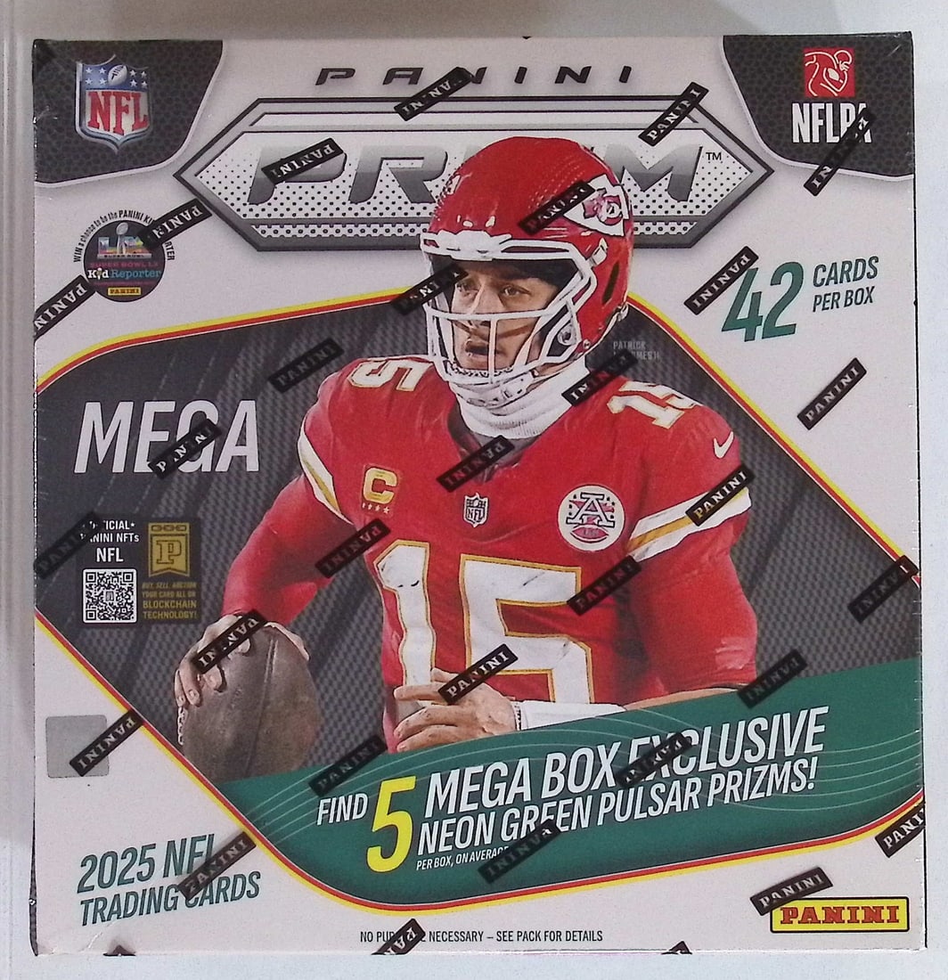 2025 Panini Prizm Football MEGA BOX - Jaxson Dart Cam Skattebo Emeka Egbuka Rookie Cards: Panini Rookie Football NFL Trading & Sports Cards, Rookie Cards in This Set are Jayden Daniels, Bo Nix, Drake Maye, Marvin Harrison, Jr, JJ McCarthy, Football & Sports Cards for Sale Near Me, Silver,