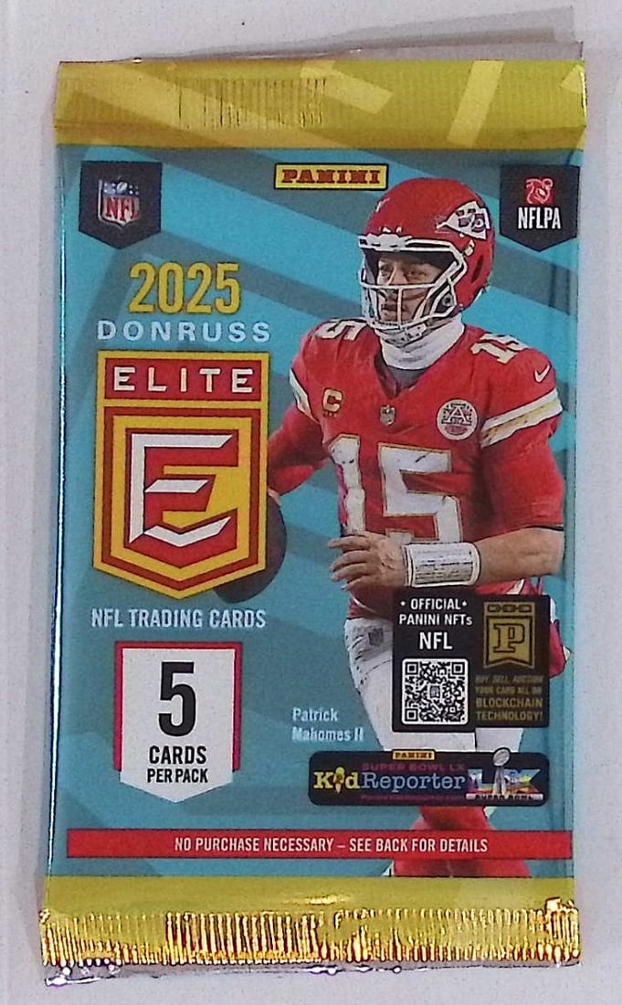 2025 Donruss Elite Football MEGA BOX PACK - Cam Ward, Ashton Jeanty, Dillon Gabriel, Shadeur Sanders: Donruss Elite Football NFL Trading & Sports Cards, Rookie Cards in this set are Jayden Daniels, JJ McCarthy, Bo Nix, Marvin Harrison, Jr, Caleb Williams, Drake Maye, Rated Rookie, Downtown SSP, Sports