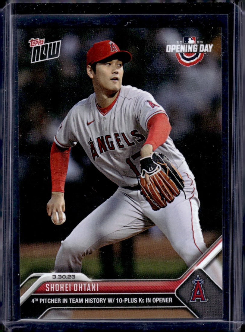 Shohei Ohtani 2023 Topps Now #11 Los Angeles Angels, Dodgers: Topps Baseball MLB Trading & Sports Cards, Sports Cards for Sale Near Me, World Series & Hall of Fame Players Memorabilia, Refractors, X-Fractors, Numbered, SP, SSP, Valuable Auction Memorabilia Lots