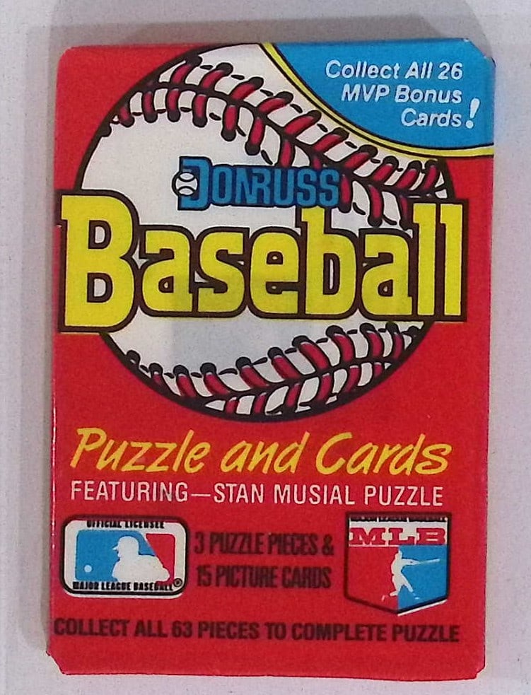 1988 Donruss Vintage Baseball Card Factory Sealed Retail Box Wax Pack, Sports Card: Vintage Valuable Donruss Baseball MLB Trading & Sports Cards, Robin Yount, George Brett, Rickey Henderson, Nolan Ryan, Old Sports Cards for Sale Near Me, World Series & hall of Fame Players, Auction M