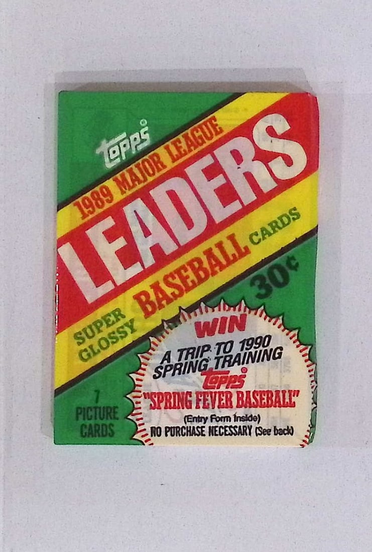 1989 Topps Major League Leaders Super Glossy Vintage Baseball Cards Retail Box Wax Pack Mini Cards: Topps Vintage Baseball Rookie MLB Trading & Sports Cards, Gary Carter, Nolan Ryan, Orel Hersheiser, Don Mattingly, Mike Schmidt Philadelphia Phillies, Old Baseball Cards for Sale Near Me, World Series