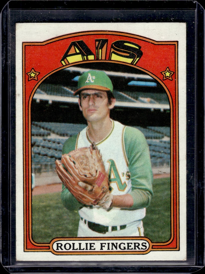 Rollie Fingers 1972 Topps #241 Oakland A's Vintage Baseball Card: MLB Trading Cards, Baseball Cards, Topps Cards, Topps Baseball Cards, Topps Vintage Cards, Sports Cards for Sale Near Me, Vintage Sports Card, Vintage Baseball Cards, Old Baseball Cards, Old Sports Ca