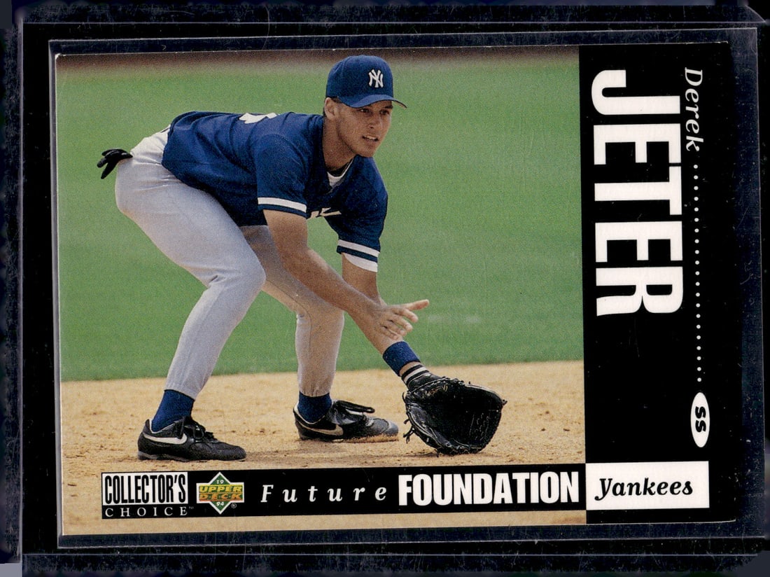Derek Jeter Future Foundation 1994 Upper Deck Collector's Choice #644 NY Yankees: Upper Deck Baseball MLB Trading & Sports Cards, Old Sports Cards for Sale Near Me, Auction Memorabilia Lots for Sale On Line, World Series & Hall of Fame Players