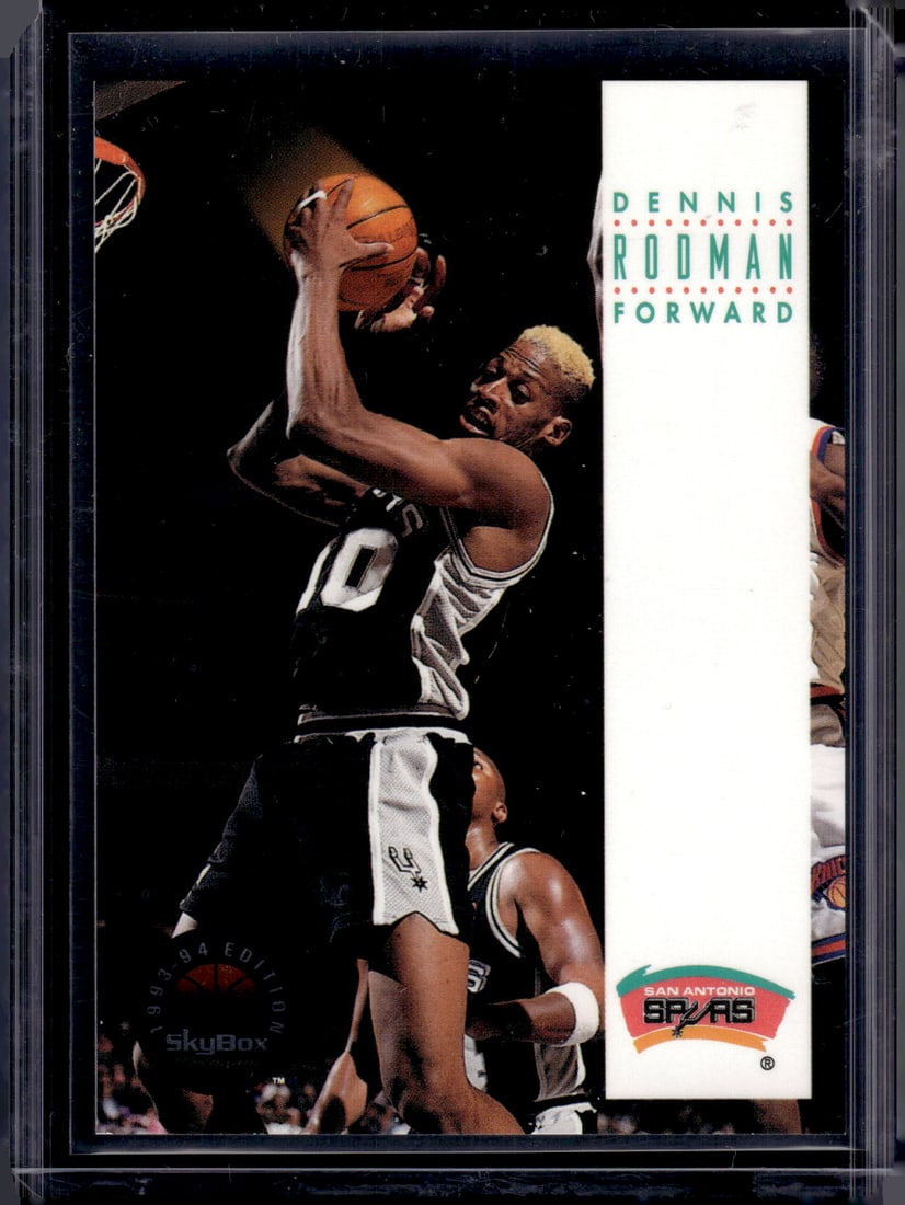 Dennis Rodman 1993-94 Skybox Premium #280 Spurs, Bulls: SkyBox, Basketball NBA Trading & Sports Cards, Sports Cards for Sale Near Me, Chrome, Refractor, SP, SSP, Valuable Auction Memorabilia Lots Sold On Line, NBA Championship & Hall of Fame Player Cards