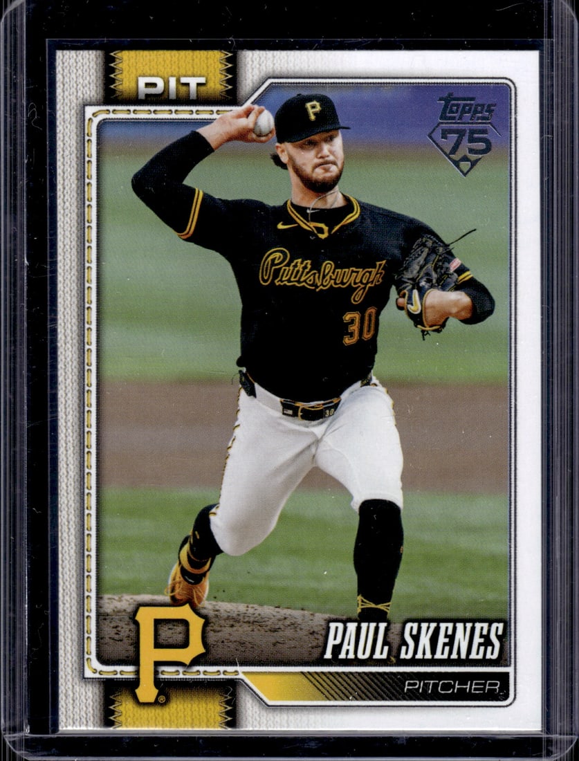 Paul Skenes 2026 Topps Series One #100 Pittsburgh Pirates: Topps Baseball MLB Trading & Sports Cards, Sports Cards for Sale Near Me, World Series & Hall of Fame Players Memorabilia, Refractors, X-Fractors, Numbered, SP, SSP, Valuable Auction Memorabilia Lots