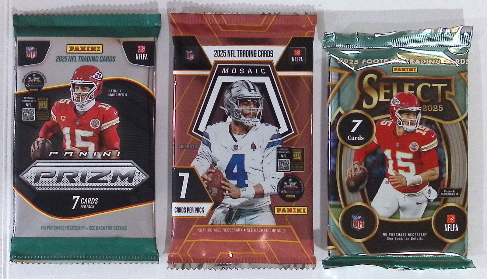 2025 Panini Football Mega Box Packs Prizm, Mosaic, & Select Rookies: Jaxson Dart, Travis Hunter: Panini Rookie Football NFL Trading & Sports Cards, Rookie Cards in This Set are Jayden Daniels, Bo Nix, Drake Maye, Marvin Harrison, Jr, JJ McCarthy, Football & Sports Cards for Sale Near Me, Silver,