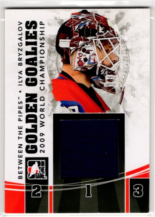 Ilya Bryzgalov Game Used Patch 2011 In The Game #GG-18 (1 of 2)