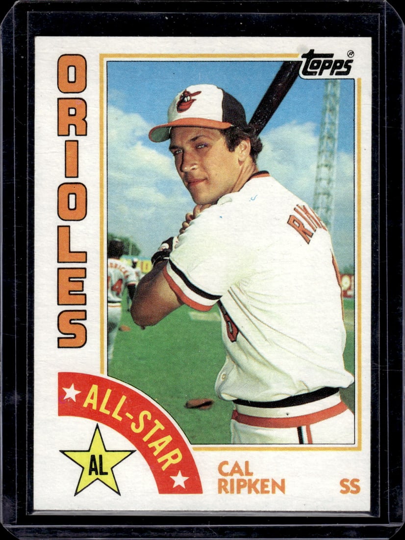 Cal Ripken 1984 Topps #400 Baltimore Orioles: Topps Baseball MLB Trading & Sports Cards, Sports Cards for Sale Near Me, World Series & Hall of Fame Players Memorabilia, Refractors, X-Fractors, Numbered, SP, SSP, Valuable Auction Memorabilia Lots