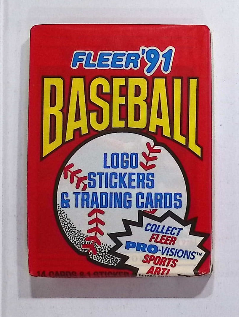 1991 Fleer Baseball Cards Retail Box Pack Sports Cards MLB Trading Cards Rookie Cards: Fleer Vintage Baseball MLB Trading & Sports Cards, World Series & Hall of Fame Players, Old Sports Cards for Sale Near Me, Valuable Auction Memorabilia Lots For Sale On Line, Tony Gwynn, Rickey Hender