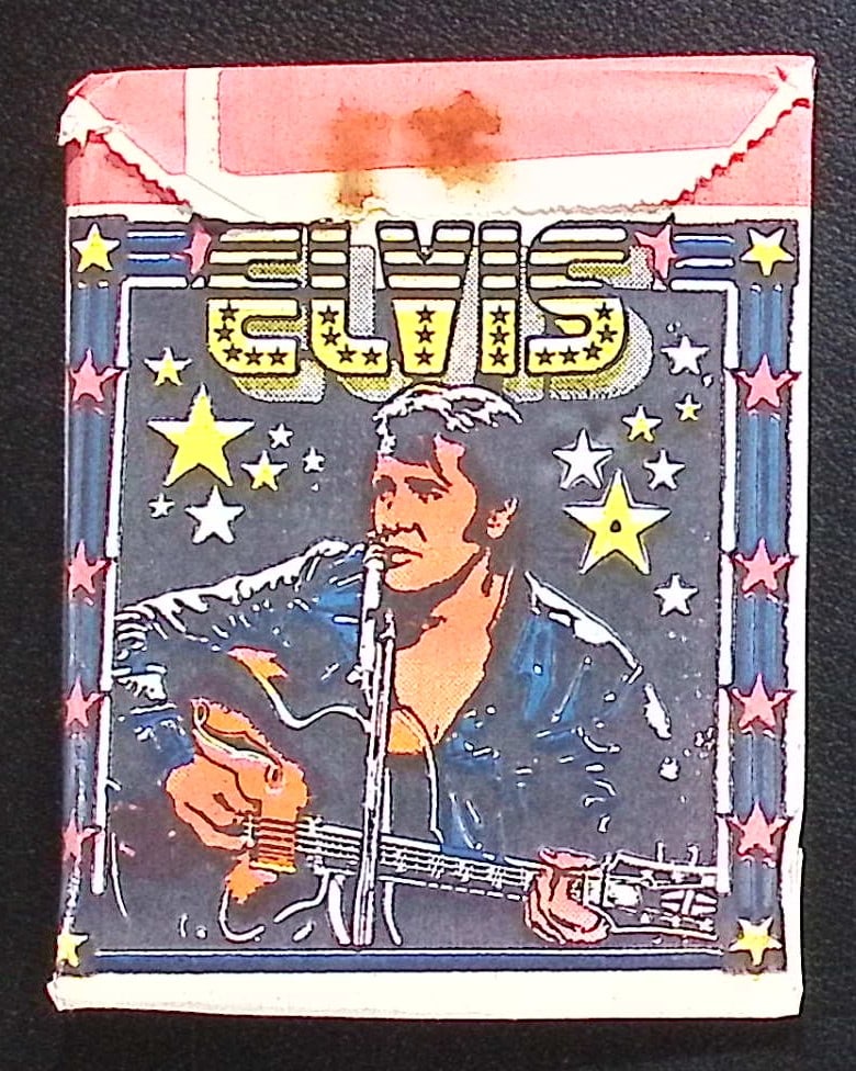 Elvis Presley 1978 Monty Gum Cards Sealed Pack Made in Holland, See Photos (1 of 1)