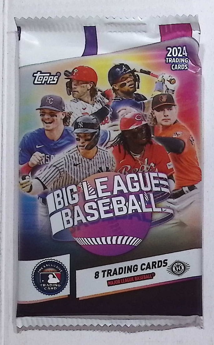 2024 Topps BIG LEAGUE Baseball HOBBY BOX PACK - Paul Skenes, Elly De La Cruz Rookie Cards: Topps Big League Baseball MLB Trading & Sports Cards, Rookie Cards, Sports Cards for Sale Near Me, Cardinals, Refractors, Chrome, Auction Lots for Sale On Line, World Series & Hall of Fame Players
