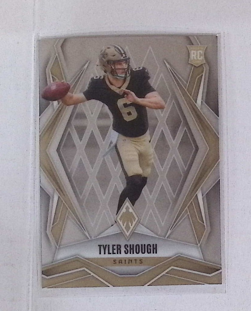 Tyler Shough Rookie Card 2025 Panini Phoenix #169: Panini Select, Prizm, Mosaic, Contenders, Zenith, Phoenix, Illusions, Absolute, Rookie NFL Sports Trading Cards, SP, SSP, Cards, Football Cards for Sale Near Me, Superbowl & Hall of Fame Player Cards,