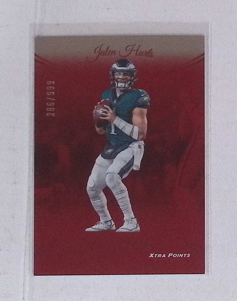 Jalen Hurts 286/999 Red Xtra Points 2024 Panini Prestige #238 Philadelphia Eagles (1 of 2)
