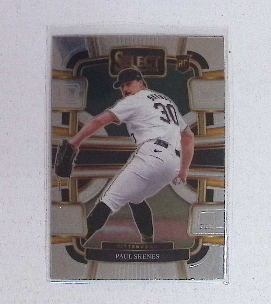 Paul Skenes Rookie Card 2024 Panini Select #1 Pittsburgh Pirates Cy Young Award Winner: Panini Baseball MLB Trading & Sports Cards, Sports Cards for Sale Near Me, Prizm, Mosaic, Select, SP, SSP, Auction Memorabilia Lots for Sale On Line, World Series & Hall of Fame Players