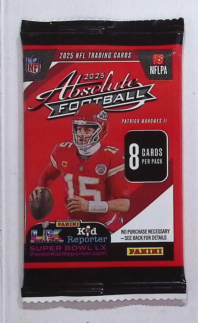 2025 Panini Absolute Football RETAIL BOX PACK - RC: Jaxson Dart, Emeka Egbuka: Jayden Daniels Rookie Cards of Jaxson Dart, Cam Skatteboo, Emeka Egbuka, Shadeur Sanders, Travis Hunter, Panini NFL Rookie Football Trading Sports Cards, Kaboom, Sports Cards for Sale Near Me, Super B