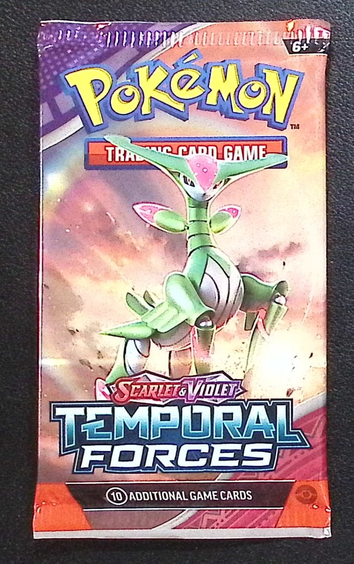 2024 Pokemon Scarlet & Violet Temporal Forces 10 Card Booster Pack, Charizard, Pikachu (1 of 1)