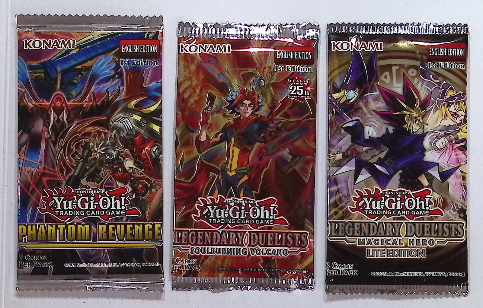 Triple Pack of Yu-Gi-Oh! Retail Box Packs (1 of 1)