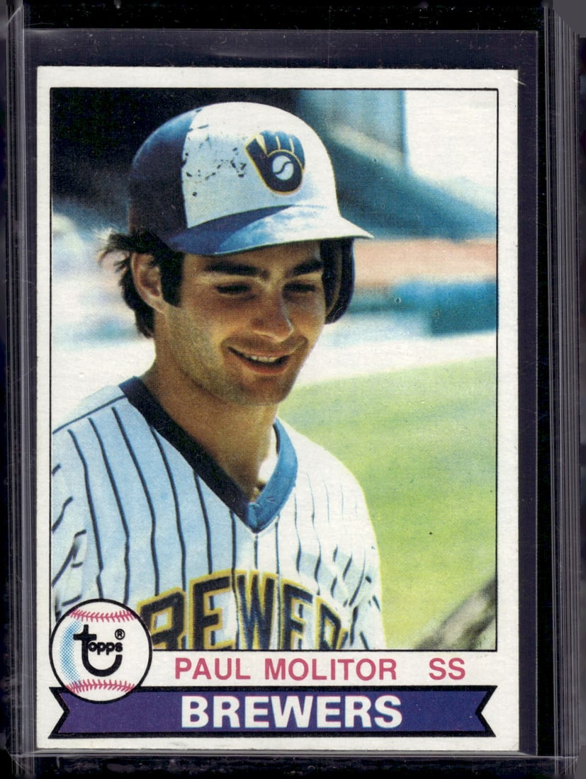Paul Molitor 1979 Topps #24 Milwaukee Brewers (1 of 2)