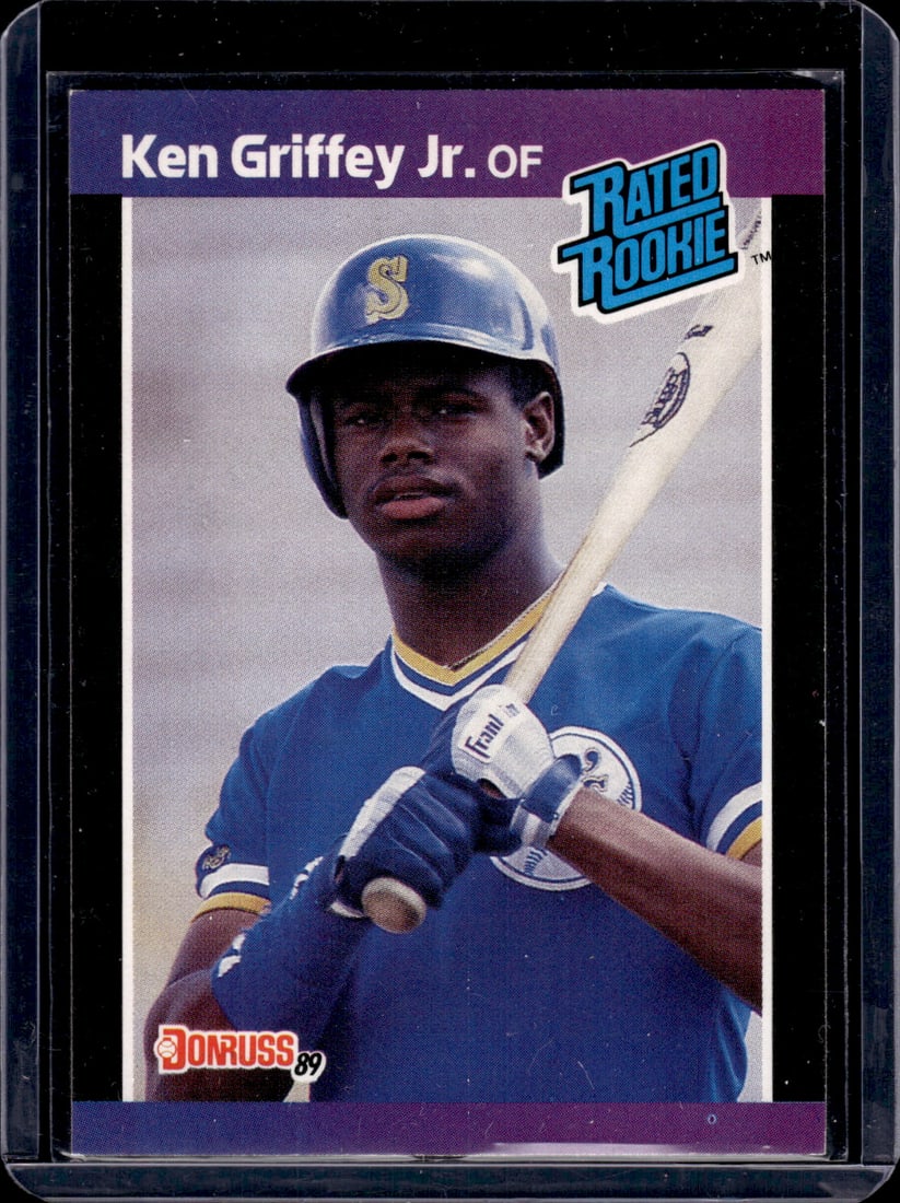 Ken Griffey Jr. Rookie Card 1989 Donruss #33 Seattle Mariners (1 of 2)