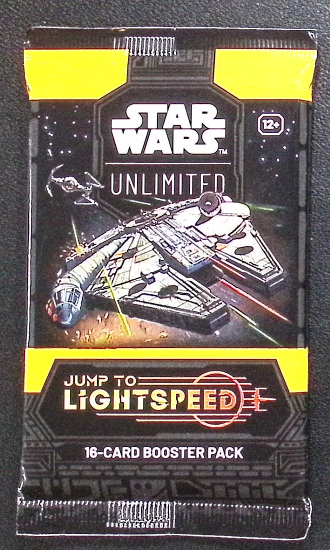 Star Wars Unlimited Jump To Lightspeed 16 Card Booster Pack: 1 Rare or Legendary per Pack (1 of 1)
