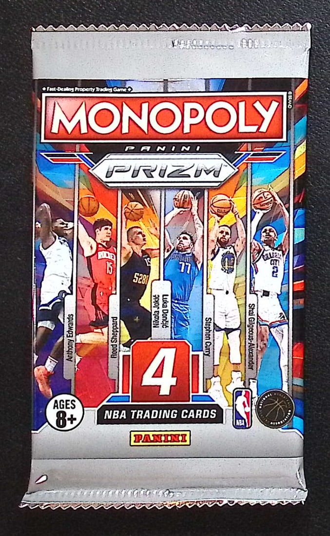2024-'25 Panini Prizm Monopoly Basketball Card Blaster Box Pack Sports Card (1 of 1)