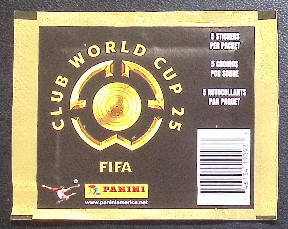 2025 Panini Club World Cup Sticker Box Pack - Teams from All FIFA Regions (1 of 1)