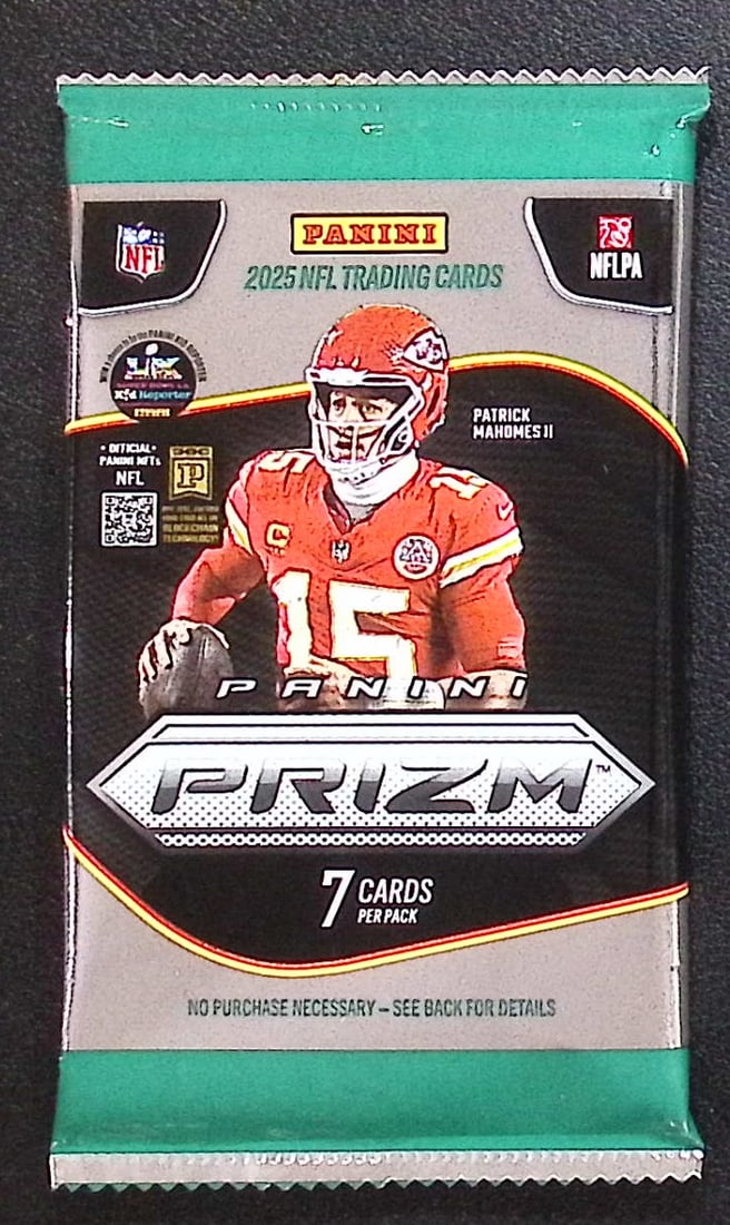 2025 Panini Prizm Football MEGA BOX PACK - Jaxson Dart Cam Skattebo Emeka Egbuka Rookie Cards (1 of 1)